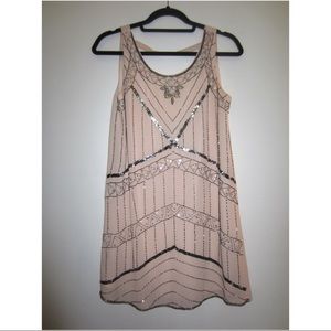 Forever 21 pink sequin dress